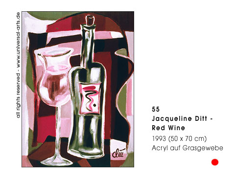 Jacqueline Ditt - Red Wine (Roter Wein)