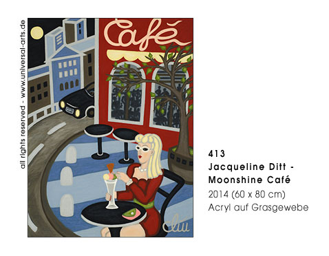 Jacqueline Ditt - Moonshine Caf (Mondschein Caf)