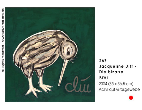 Jacqueline Ditt - Der bizarre Kiwi (The bizarre Kiwibird)