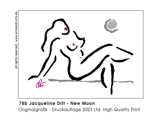 Jacqueline Ditt - Hot Girl  - Hot Girl - New Moon (Heisses Mädchen - Neumond)